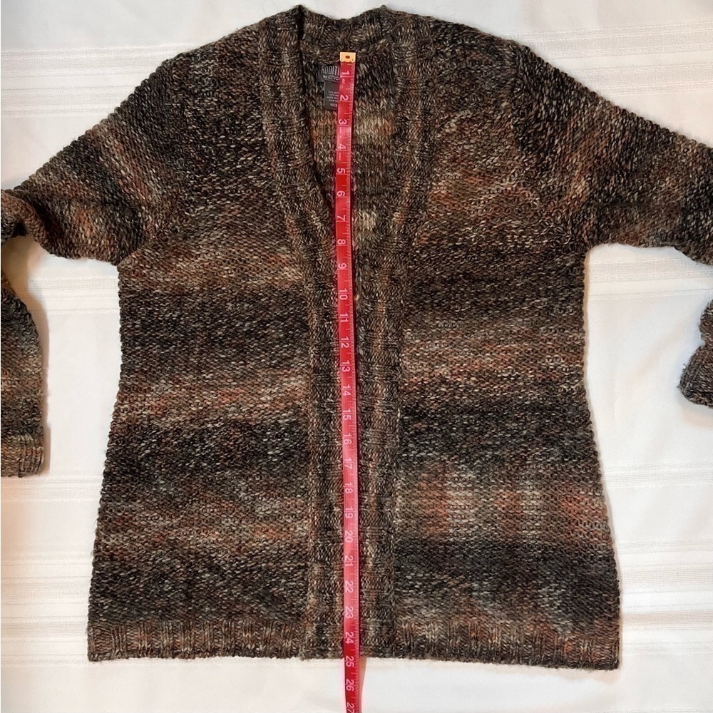 Additions by chico’s Open Cardigan Wool Blend Sz 1 (M/8) EUC - Picture 11 of 12